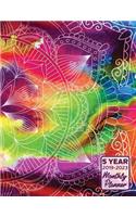 5 Year 2019 - 2023 Monthly Planner