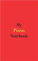 My Pizzas Notebook