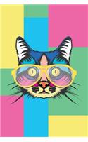 Crazy Cat Notebook: An Adorable Cat College Ruled Notebook - 6x9 120 Pages