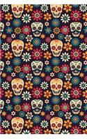 Day Of The Dead Pattern Sugar Skull Santa Muerte 12