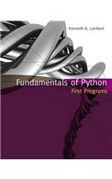 Fundamentals of Python: First Programs: First Programs