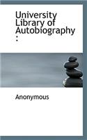 University Library of Autobiography