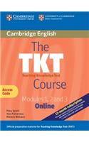 Tkt Course Modules 1, 2 and 3 Online (Trainee Version Access Code Card)