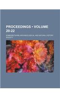 Proceedings (Volume 20-22)