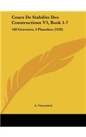 Cours de Stabilite Des Constructions V3, Book 1-7