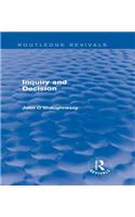Inquiry and Decision (Routledge Revivals)