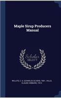 Maple Sirup Producers Manual