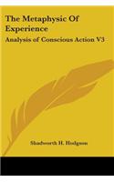 Metaphysic Of Experience