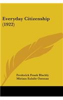 Everyday Citizenship (1922)