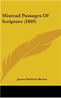 Misread Passages Of Scripture (1869)