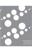 Notebook 120 pages with lines