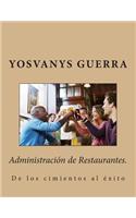 Administración de Restaurantes.