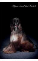 Afghan Hound 2nd Notebook Record Journal, Diary, Special Memories, To Do List, Academic Notepad, and Much More