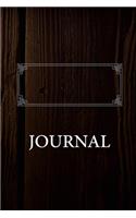 CLASSIC JOURNAL 6x9 Classic Notebook Hardcover Notebook Journal
