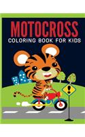 Motocross Coloring Book For Kids: Motocross Madness Gray scale Coloring Book for Kids: 30 coloring pages of motocross, motorcycles, dirt bikes, racing, motocross stunts and more