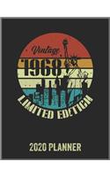Vintage 1968 Limited Edition 2020 Planner