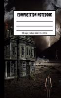 Composition Notebook: 108 pages College Ruled 7.5 x 9.25 inches