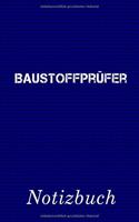 Baustoffprüfer Notizbuch