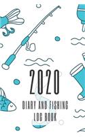 2020 Fishing Diary with Separate Fishing Log