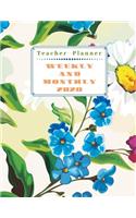 Teacher Planner Weekly And Monthly 2020