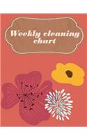 weekly cleaning chart