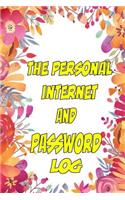 Personal Internet and Password Log