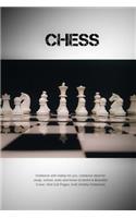 Chess: Notebook with hobby for you, notebook ideal for study, school, work and home (Colorful & Beautiful Cover, Grid 110 Pages, 6x9) (Hobby Notebook)