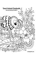 Teneri Animali Zendoodle Libro da Colorare per Adulti 2