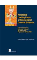 Annotated Leading Cases of International Criminal Tribunals