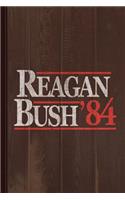 Vintage Reagan Bush 1984 Journal Notebook