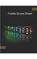 Farkle Score Sheet