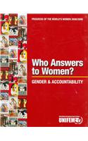 Progress of the World's Women 2008/2009, Who Answers to Women?