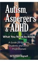 Autism, Asperger's & ADHD