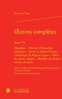 Oeuvres Completes. Tome VI