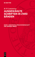 Geschichte, Sprachwissenschaft und anderes. Briefe