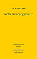 Nichtanwendungsgesetze
