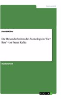 Besonderheiten des Monologs in 