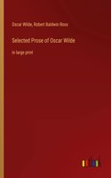 Selected Prose of Oscar Wilde