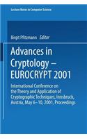 Advances in Cryptology - Eurocrypt 2001
