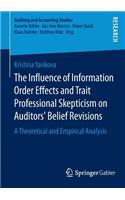 The Influence of Information Order Effects and Trait Professional Skepticism on Auditors’ Belief Revisions: A Theoretical and Empirical Analysis(Auditing and Accounting Studies)