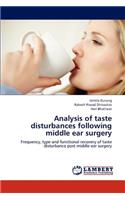 Analysis of Taste Disturbances Following Middle Ear Surgery