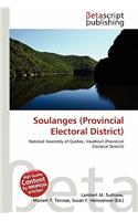 Soulanges (Provincial Electoral District): (English)
