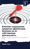 Влияние сокращения кредитов эфиопскими б