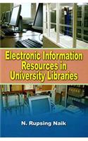 Electronic Information Resources in University Libraries, 272pp., 2013