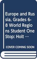 Holt McDougal World Regions: Student One-Stop CD-ROM Grades 6-8 Europe and Russia 2009: Student One-Stop CD-ROM Grades 6-8 Europe and Russia 2009