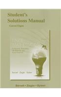 Student's Solutions Manual for Finite Mathematics for Business, Economics, Life Sciences and Social Sciences