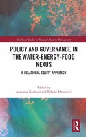 Policy and Governance in the Water-Energy-Food Nexus