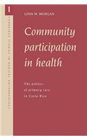 Community Participation in Health