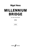 Millennium Bridge. Wind band
