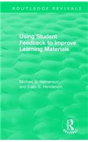 Using Student Feedback to Improve Learning Materials